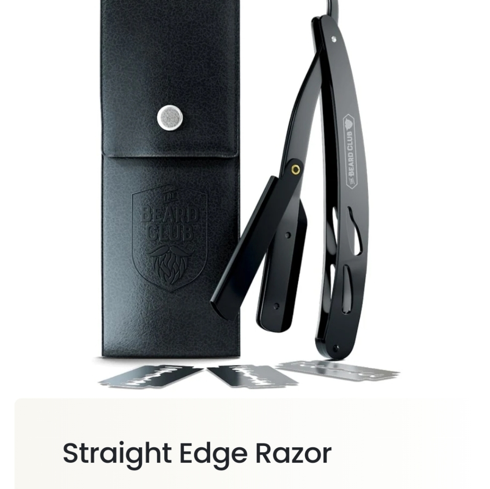 New Straight edge razor by the beard club